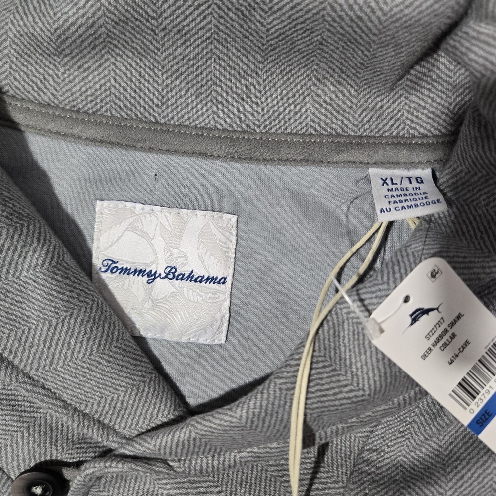$138 Tommy Bahama Mens XL Deer Harbor Shawl Collar 4614 Cave Pullover Sweater - Picture 3 of 8